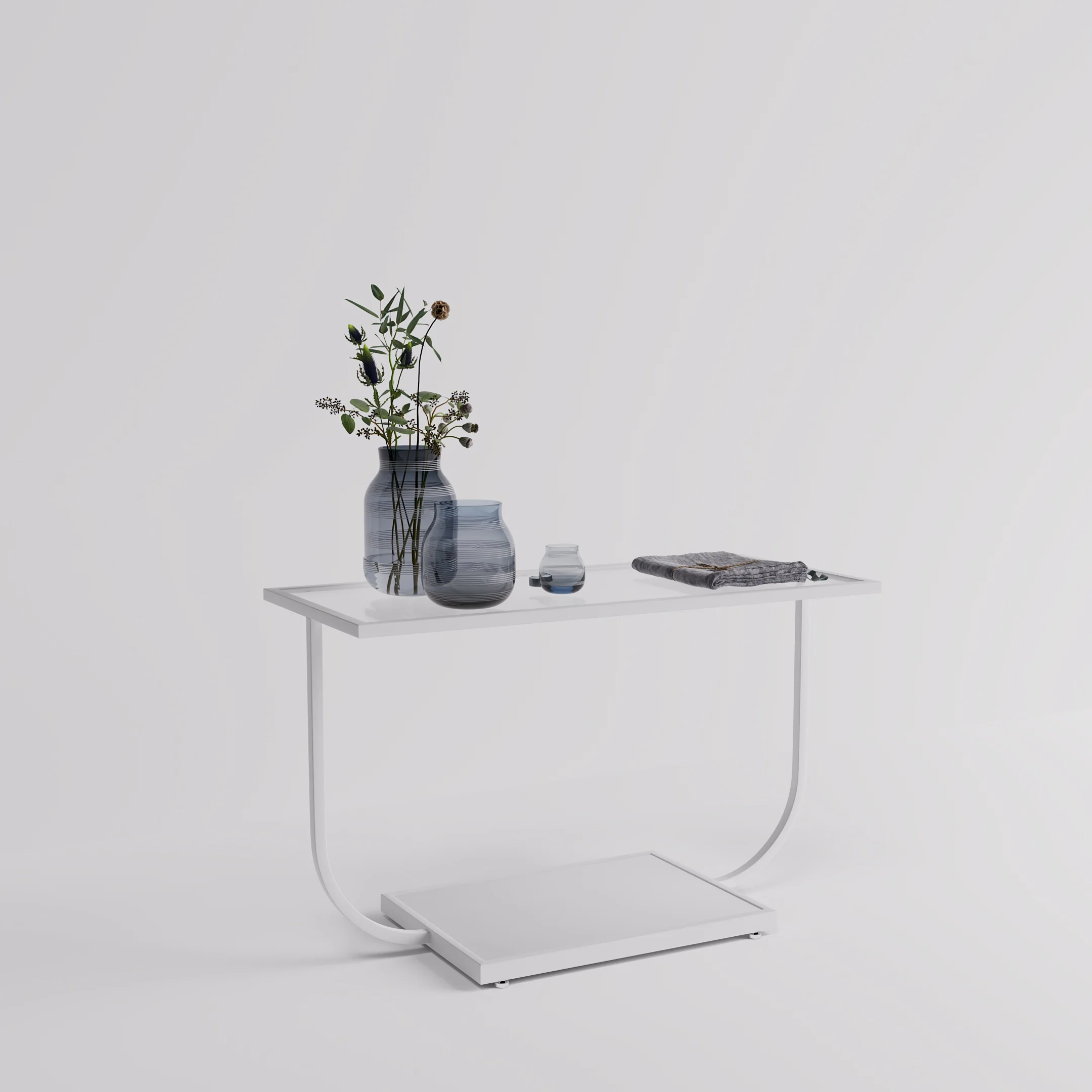 Vorlagetisch Jade, weiß